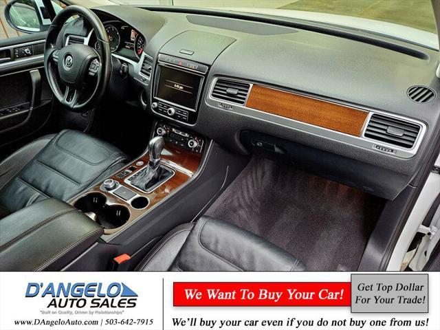 used 2015 Volkswagen Touareg car, priced at $19,988