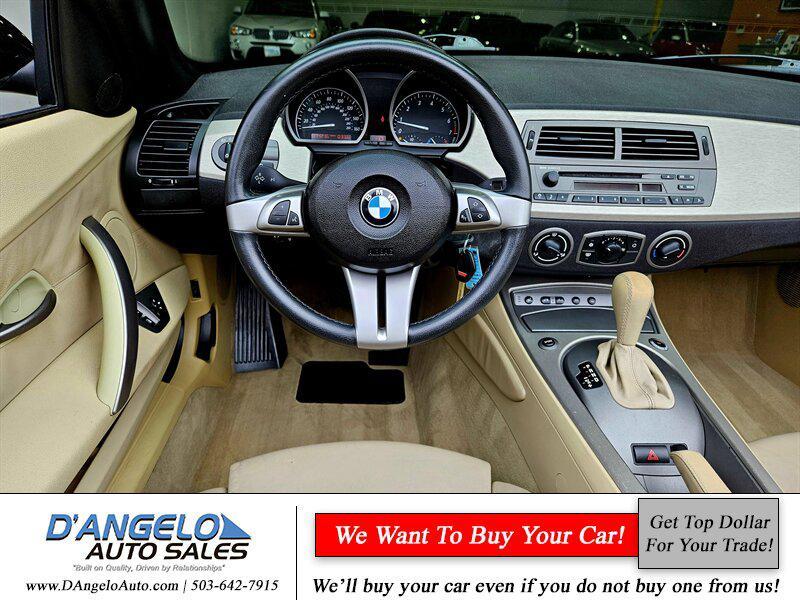 used 2004 BMW Z4 car, priced at $12,950