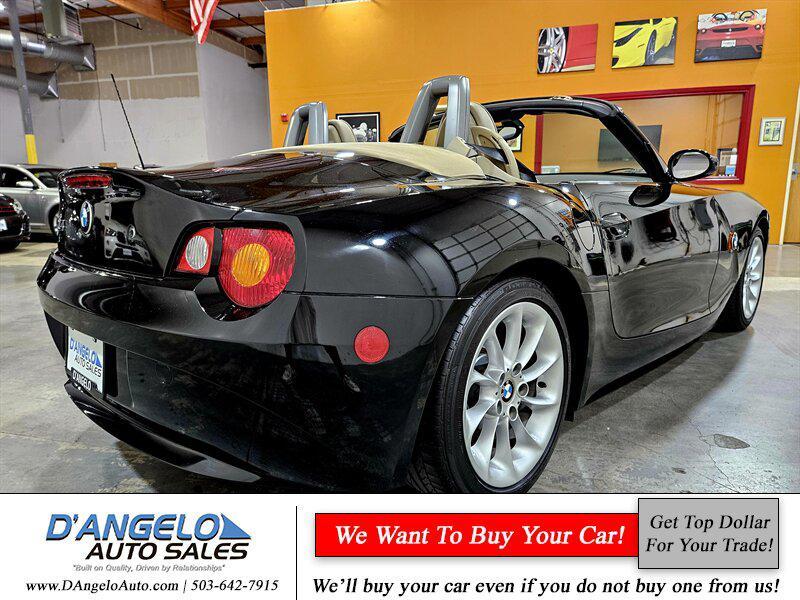 used 2004 BMW Z4 car, priced at $12,950