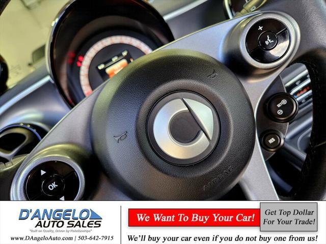 used 2016 smart ForTwo car, priced at $9,950