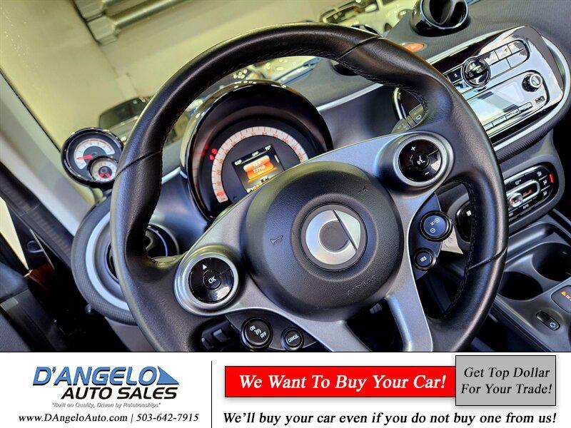 used 2016 smart ForTwo car, priced at $8,950