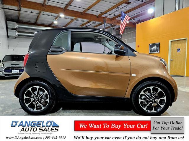 used 2016 smart ForTwo car, priced at $9,950