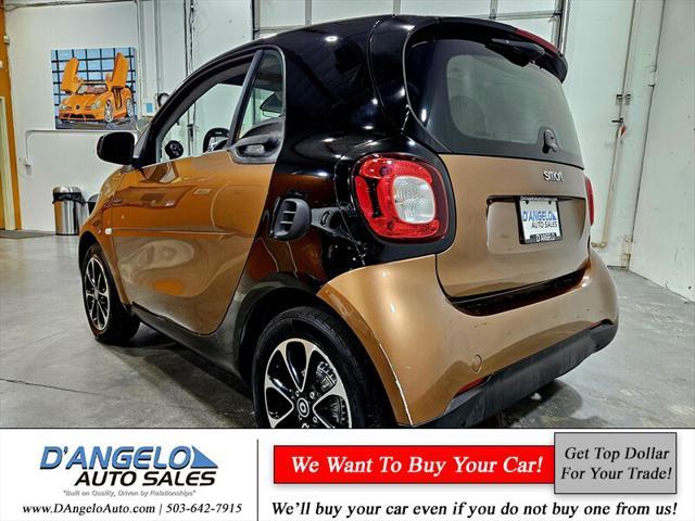used 2016 smart ForTwo car, priced at $9,950