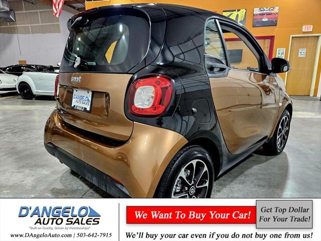 used 2016 smart ForTwo car, priced at $9,950