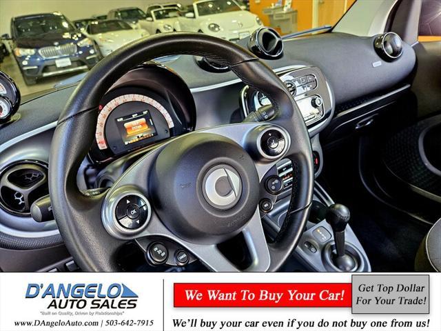 used 2016 smart ForTwo car, priced at $9,950
