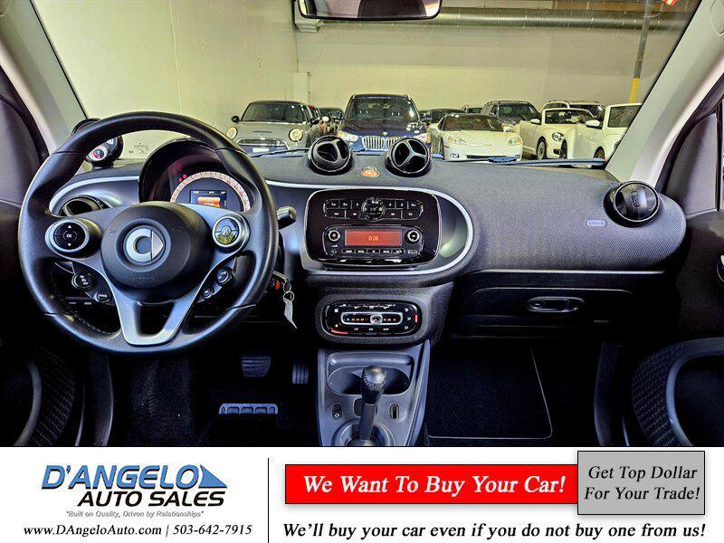 used 2016 smart ForTwo car, priced at $8,950