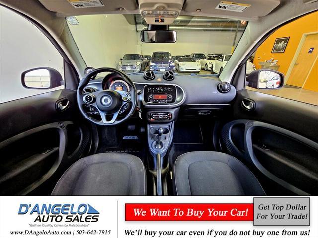 used 2016 smart ForTwo car, priced at $9,950