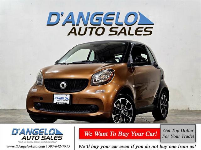 used 2016 smart ForTwo car, priced at $9,950