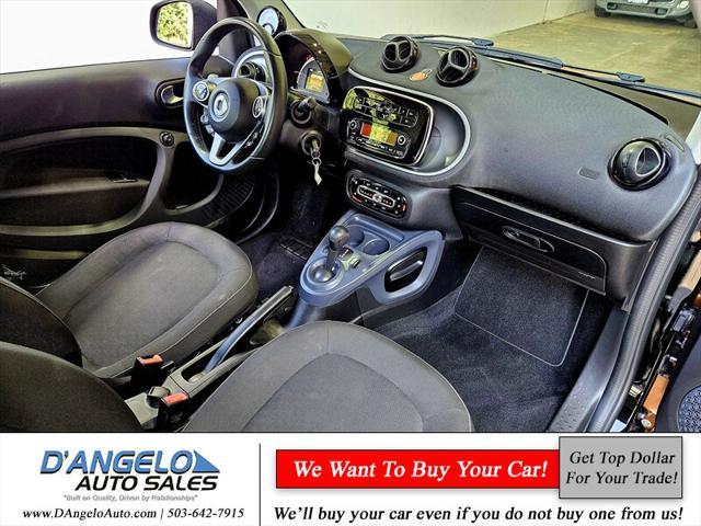 used 2016 smart ForTwo car, priced at $9,950