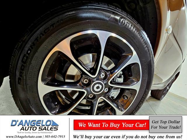 used 2016 smart ForTwo car, priced at $9,950