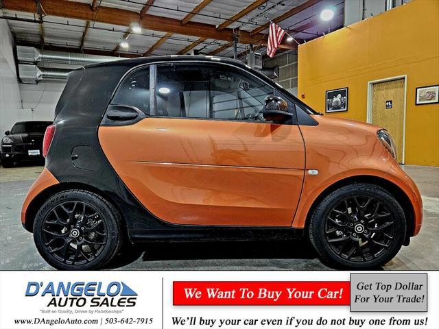 used 2016 smart ForTwo car, priced at $11,950