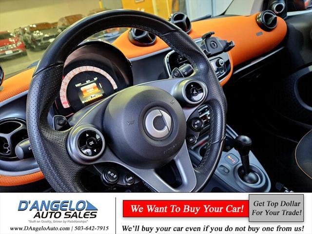 used 2016 smart ForTwo car, priced at $11,950