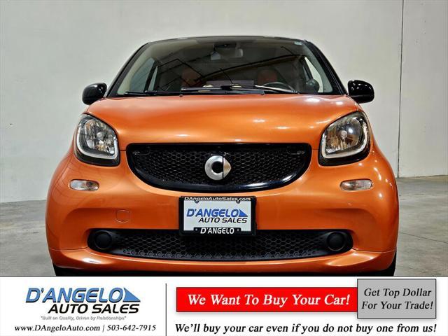 used 2016 smart ForTwo car, priced at $11,950