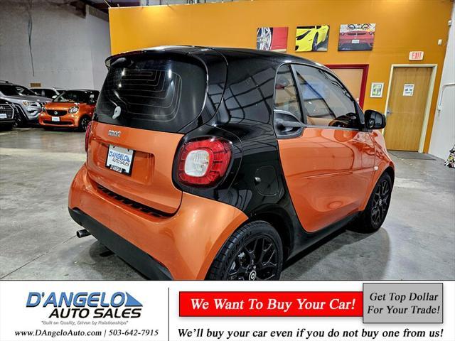 used 2016 smart ForTwo car, priced at $11,950