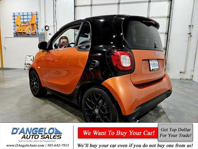 used 2016 smart ForTwo car, priced at $11,950