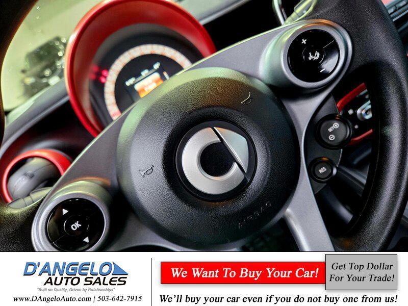 used 2017 smart ForTwo car, priced at $9,950