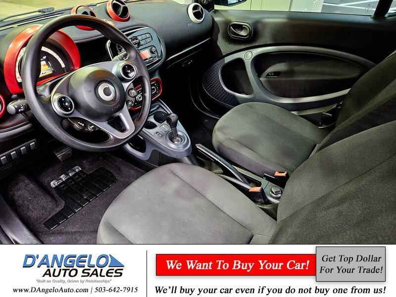 used 2017 smart ForTwo car, priced at $9,950