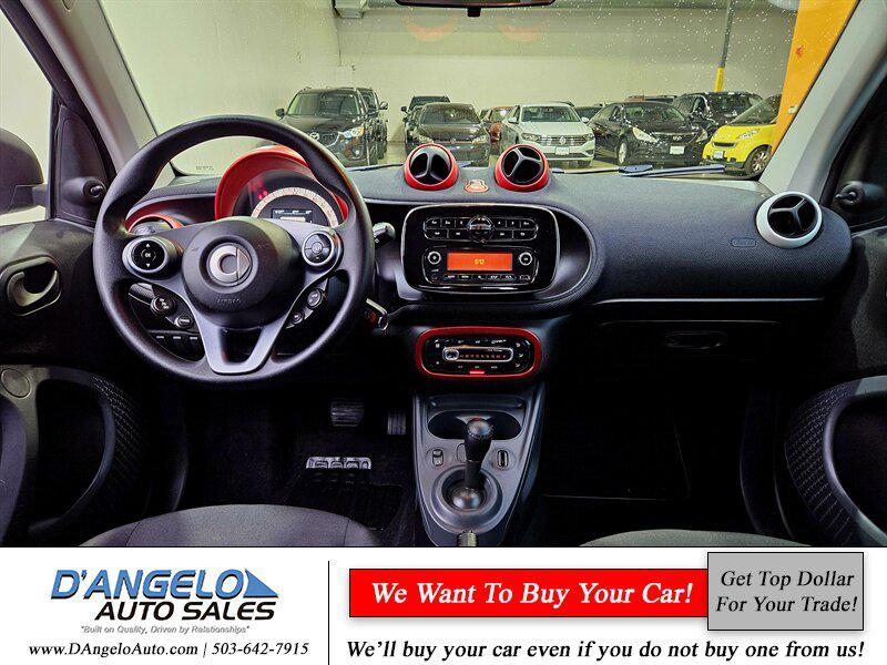 used 2017 smart ForTwo car, priced at $9,950