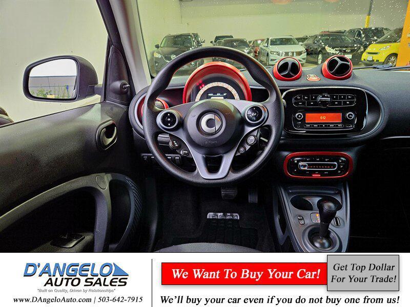 used 2017 smart ForTwo car, priced at $9,950
