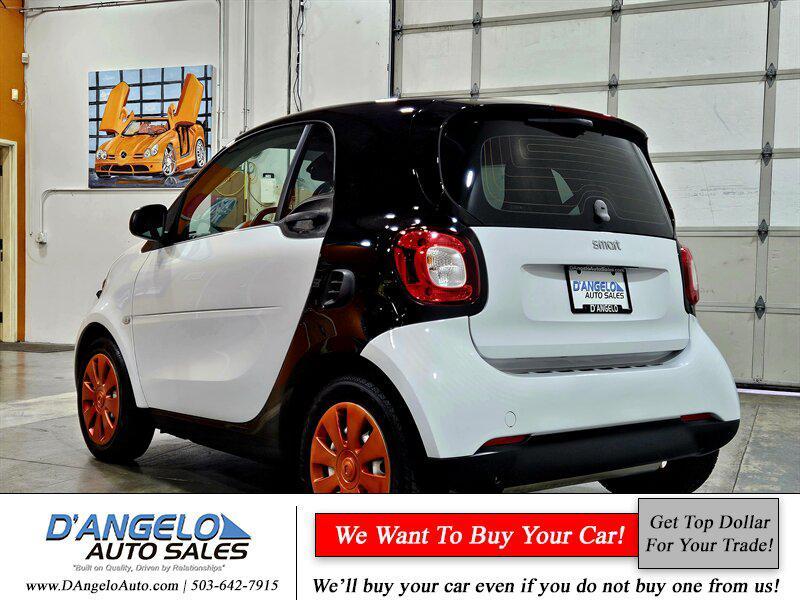 used 2017 smart ForTwo car, priced at $9,950