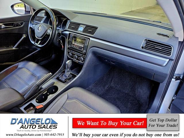 used 2017 Volkswagen Passat car, priced at $15,988