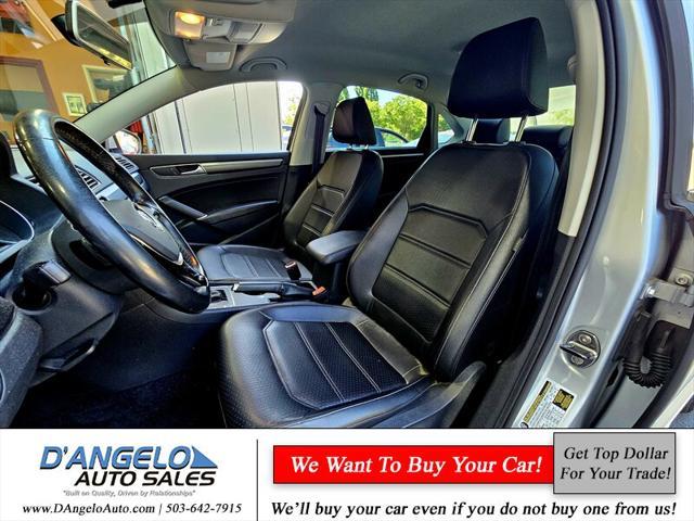 used 2017 Volkswagen Passat car, priced at $15,988