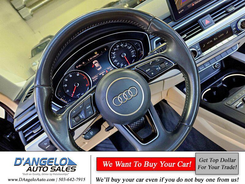 used 2018 Audi A4 car, priced at $14,900