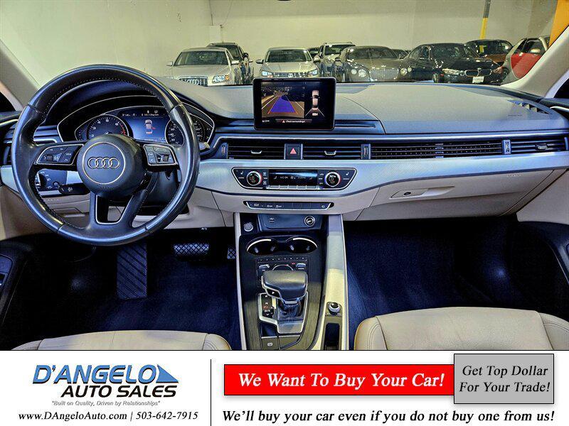 used 2018 Audi A4 car, priced at $14,900