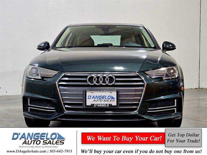 used 2018 Audi A4 car, priced at $14,900