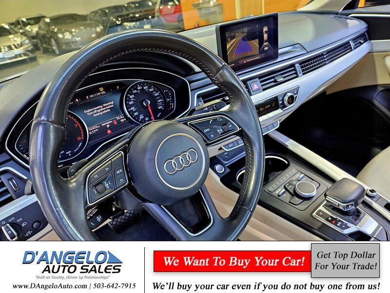 used 2018 Audi A4 car, priced at $14,900