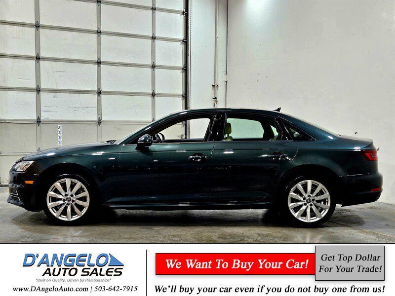 used 2018 Audi A4 car, priced at $14,900