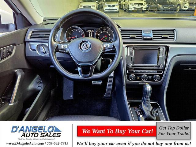 used 2018 Volkswagen Passat car, priced at $12,950