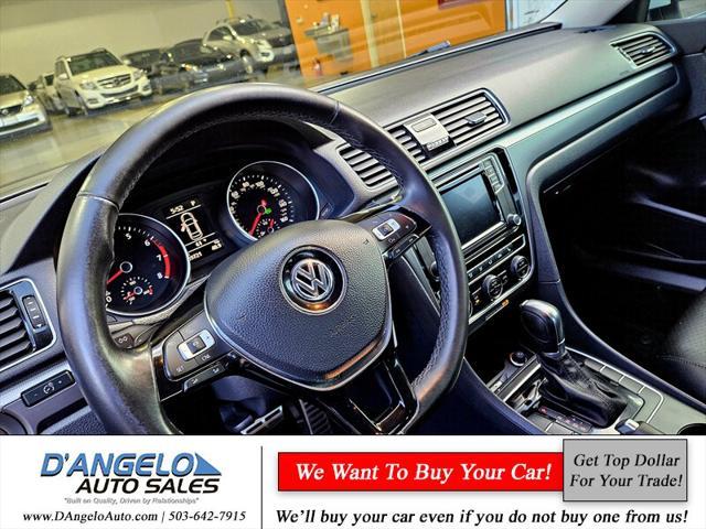 used 2018 Volkswagen Passat car, priced at $12,950