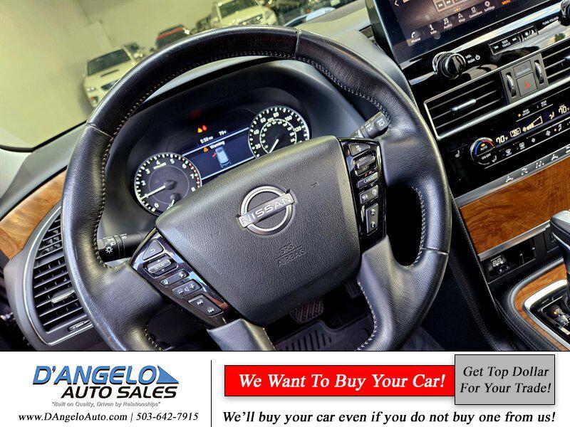 used 2021 Nissan Armada car, priced at $24,950
