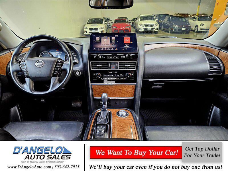 used 2021 Nissan Armada car, priced at $24,950