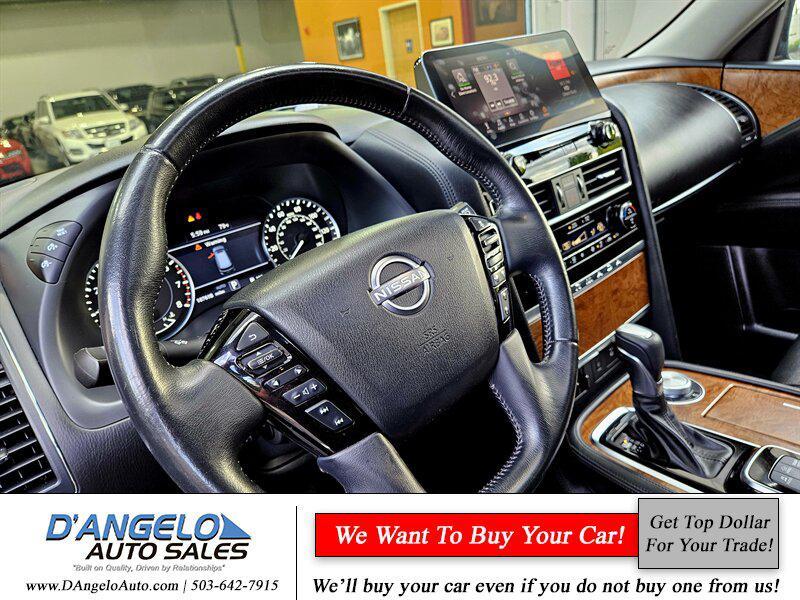 used 2021 Nissan Armada car, priced at $24,950