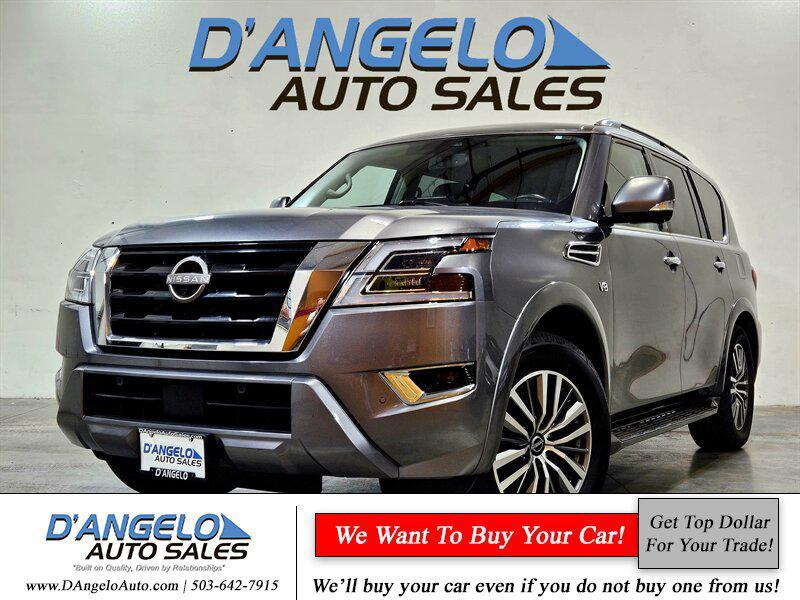 used 2021 Nissan Armada car, priced at $24,950