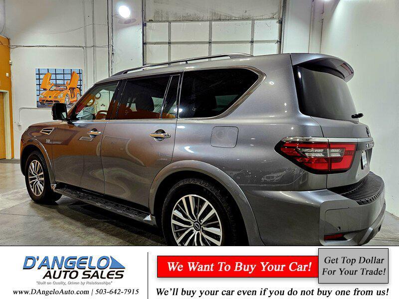 used 2021 Nissan Armada car, priced at $24,950
