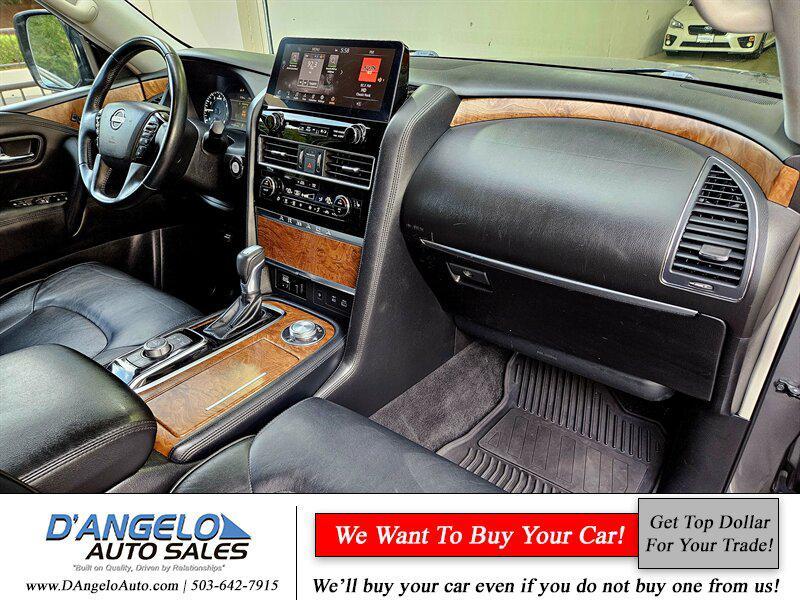 used 2021 Nissan Armada car, priced at $24,950
