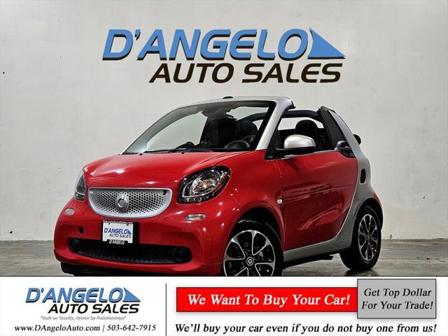 used 2017 smart ForTwo car, priced at $17,988