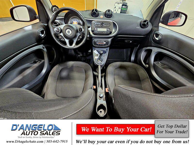 used 2017 smart ForTwo car, priced at $15,900