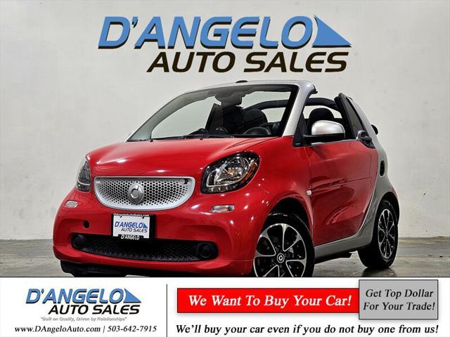 used 2017 smart ForTwo car, priced at $17,988