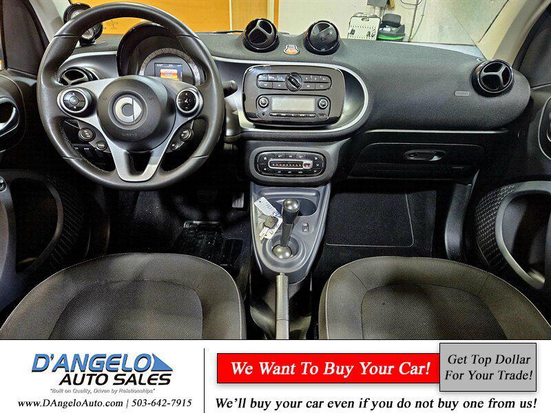 used 2017 smart ForTwo car, priced at $15,900