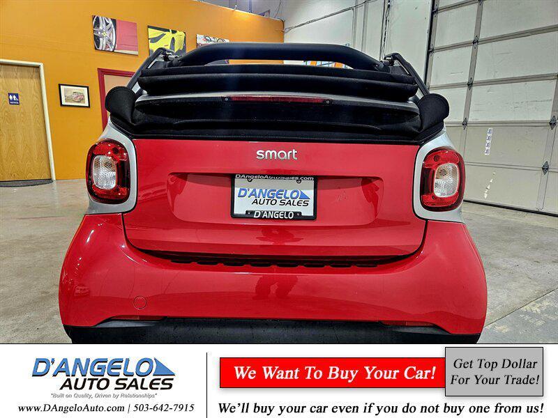 used 2017 smart ForTwo car, priced at $15,900