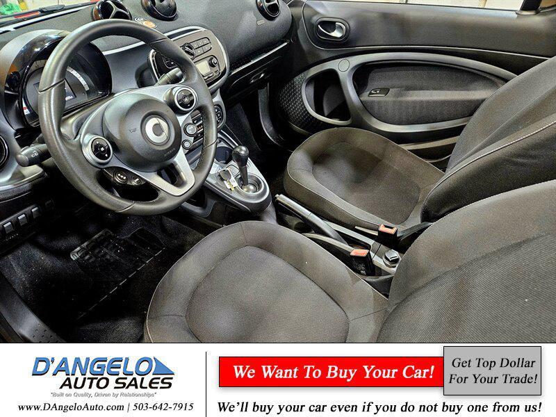used 2017 smart ForTwo car, priced at $15,900