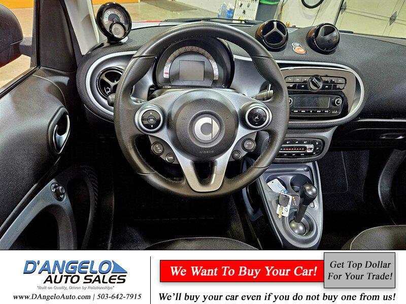 used 2017 smart ForTwo car, priced at $15,900