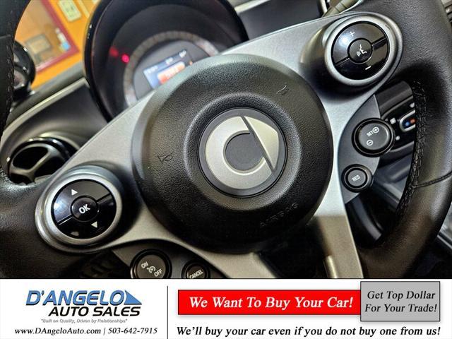 used 2017 smart ForTwo car, priced at $16,899