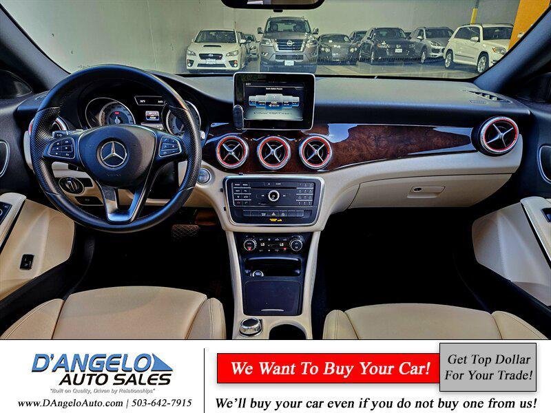 used 2016 Mercedes-Benz CLA-Class car, priced at $16,950