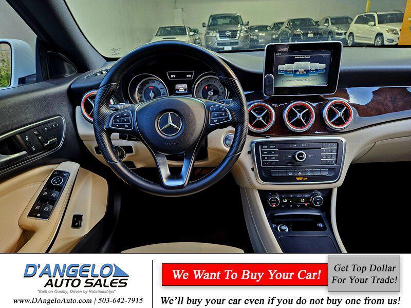 used 2016 Mercedes-Benz CLA-Class car, priced at $16,950