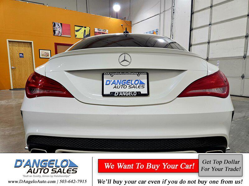 used 2016 Mercedes-Benz CLA-Class car, priced at $16,950